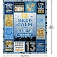 thumbnail image 5 of Gifts for 16 Year Old Boy, 16th Birthday Gifts for Boys, 16 Year Old Boy Birthday Gift Ideas, 16 Year Old Boy Gift, Birthday Gifts for 16 Year Old Boy, 16th Birthday Decorations Blanket 60x50 Inch, 5 of 5