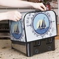 thumbnail image 6 of KLL Not All Who Wander Are Lost2 Print 2 Slice Toaster Dust Covers Kitchen Small Appliance Cover with 2 Pockets,Can hold Jam Spreader Knife & Toaster Tongs (11.4 x 7.9 x 7.5), 6 of 6