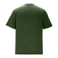 thumbnail image 6 of LODIENY Mens Henley Shirts Short Sleeve Casual Summer Basic Workout T Shirts Button Vintage Lightweight Athletic Tee Tops Army Green XXXXXL, 6 of 7