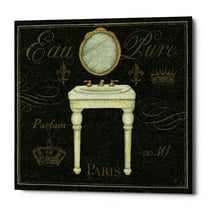 Epic Graffiti 'Bain de Luxe IV' by Daphne Brissonnet, Giclee Canvas Wall Art, 12"x12" 12" x 12"