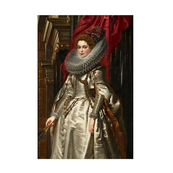 Peter Paul Rubens 'Marchesa Brigida' Canvas Art