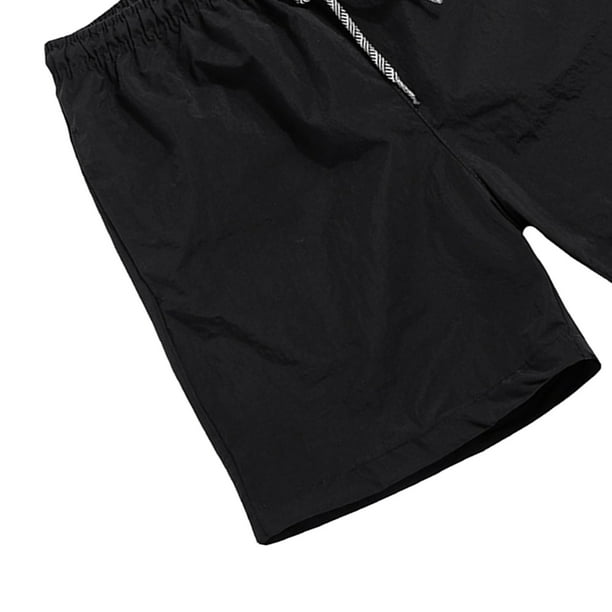 Pantalones Cortos De Pana Para Hombre HOTake - Cintura Elástica Con Cordón, Ajuste Holgado, Talla XXL