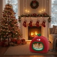 thumbnail image 2 of JLFNYA Cat Bed, Cat Beds for Indoor Cats, Pet Beds for Small Medium Pets, Dog House Indoor, Foldable Soft Kennel Bed, Warm Cats House, Puppy Cave with Cushion for Small Medium Large Dogs Cats, 2 of 8