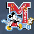 thumbnail image 3 of Disney - Mickey Mouse - Stitched Patches for Teammates - Juniors Fitted Graphic T-Shirt, 3 of 5