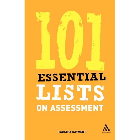 ISBN 9780826488671 product image for 101 Essential Lists (Continuum): 101 Essential Lists on Assessment (Paperback) | upcitemdb.com