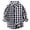 Black Check, variant on StylesILove Toddler Little Boy Long Sleeve Cotton Button Down Shirt (Black Check, 110/4-5 Years)