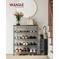 thumbnail image 2 of Organizador industrial ajustable de 5 niveles para zapateros VASAGLE, 2 of 9