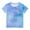 Multicolor 1, variant on YANHAIGONG Cute Galaxy Tie Dye Shirts for Girls,3-14 Years Kid Girls Tie Dye Graphic Crop Tee,Colorful Round Neck Short Sleeve Casual Summer Blouses,Cute Tee Shirt Tops