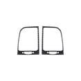 thumbnail image 2 of Real Bright Soft Car Interior Carbon Fiber Sticker Decoration2Pcs Carbon Fiber Interior Side AC Air Vent Cover For Acura TSX 2004-08Auto Car Protection Interior Accessories, 2 of 8