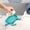 1 Green, variant on Sea Turtle-Shaped Soap Holder & Sponge Rest, Quick-Dry Resin Design, Non-Slip Drainage System, Cute Turtle Soap Dish for Bathroom & Kitchen Sink, Ocean-Themed Decor with Free Drain Access