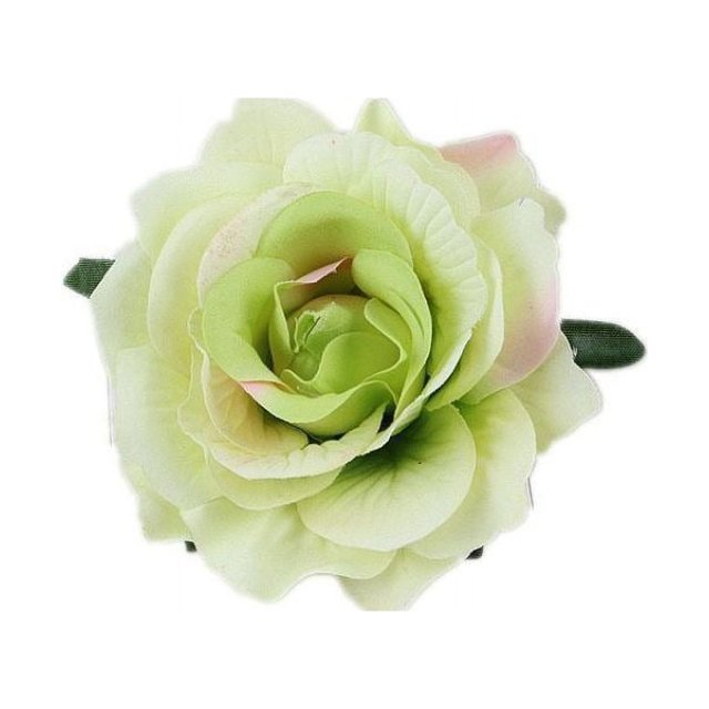 Pinza para el pelo de rosa pequeña, alfileres para pelo grueso, alfileres de flores, accesorios para el cabello de boda para mujeres