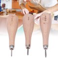thumbnail image 1 of Awl Punch, Beech Wood Handle  Leather Awl  for Leather Sewing for Leather Punching, 1 of 7