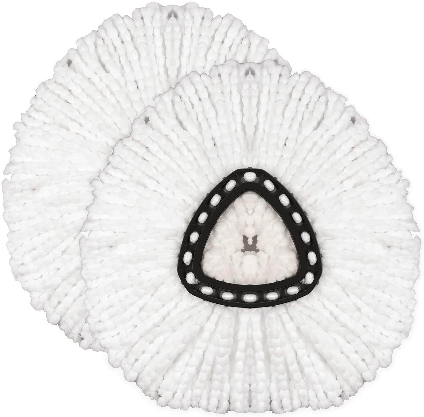 2 Pack Spin Mop Replacement Head Microfiber Mop Head Refills Spin Mop Refills Replacement