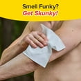 thumbnail image 4 of Skunky XL 82% Larger Disposable Rinse-Free Bathing Sponge Wipes, AS-SEEN-ON-TV, Cleans Without a Shower, Just Add Water, Lather, Scrub & Dry With No Sticky Residue, Gym, Elder Care, Kids & More, 4 of 7