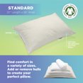 thumbnail image 4 of Multigrain 20X26" Standard Bed Pillow - Organic Cotton Fabric Soft Pillow for Sleeping - Made in USA, 4 of 11
