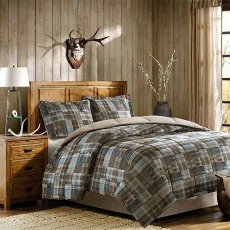 Queen Mini Hunter - White River Down Alternative Comforter Mini Set, Full/ Queen, Multi, Set includes: 1 Comforter, 2 Shams By Woolrich