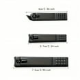 thumbnail image 2 of Ultra Sharp Portable Nail Clippers Set for Men&Women Travel Kit,Home Nail Clipper Beauty Kit,3 Pcs Matte Fingernail Clippers &Slant EDG Toe Black, 2 of 9