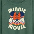 thumbnail image 3 of Mickey & Friends - Minnie Mouse Repeat - Women's Lightweight French Terry Long Sleeve Shirt, 3 of 5