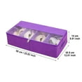thumbnail image 3 of Fdelink Home Textile Storage Transparent Shoe Box Storage Box Space Saving Bed Bottom Shoe Cabinet Household Proof Shoe Organizer Coffee, 3 of 4