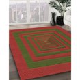 thumbnail image 3 of Ahgly Company Machine Washable Indoor Rectangle Transitional Oak Brown Area Rugs, 5' x 8', 3 of 7