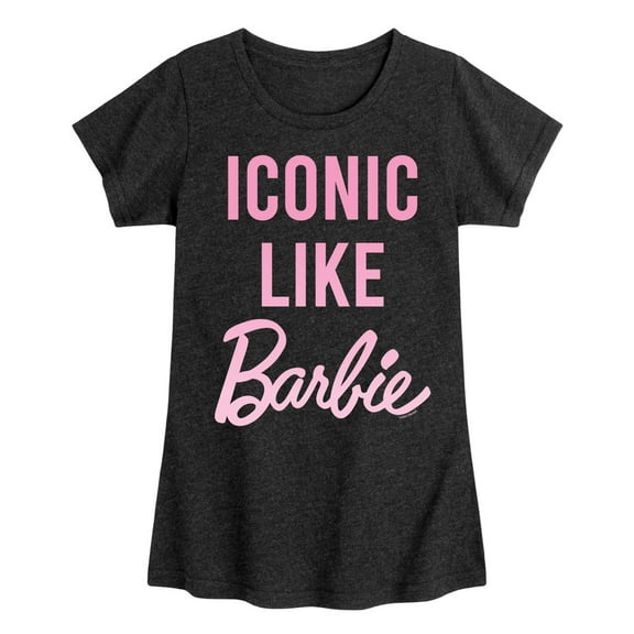 Barbie - Iconic Like Barbie - Toddler And Youth Girls Short Sleeve Graphic T-Shirt