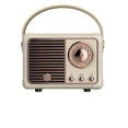 thumbnail image 2 of Vintage Wireless Speaker with Stereo Sound - Handsfree Calling - 400mAh Battery - TF card - AUX line - Waterproof for Smartphone, Home and Office., 2 of 4