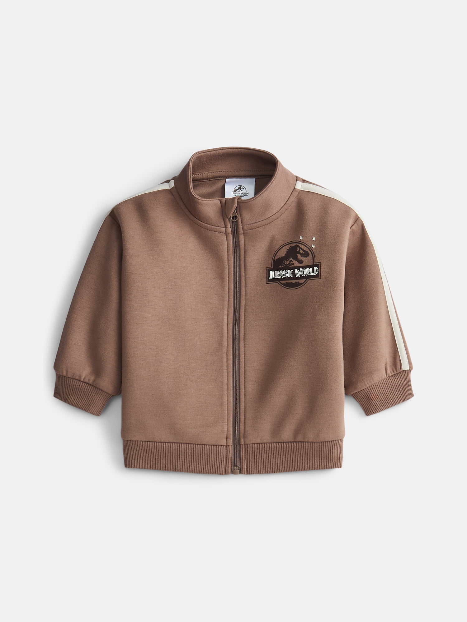 Jurassic World Baby Boys Full Zip Tracksuit, 2-Piece, Sizes 0/3M-24M