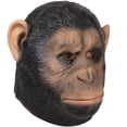 thumbnail image 3 of Mascarilla facial Gorilla Realistic Realistic Resin Ape con características de Halloween, 3 of 3