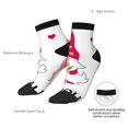thumbnail image 6 of Pofeuu Love You Mom Print 30cm Socks, Adult Running Hiking Socks for Youth and Adult, 6 of 7