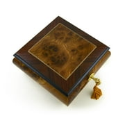 Contemporary Hand-Made Classic Wood Inlay Music Box - Under the Sea (The Little Mermaid) - SWISS