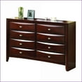 thumbnail image 5 of Dresser, Traditional with Contemporary Accents, 8 Drawers | Espresso | Synthetic Wood, 5 of 5