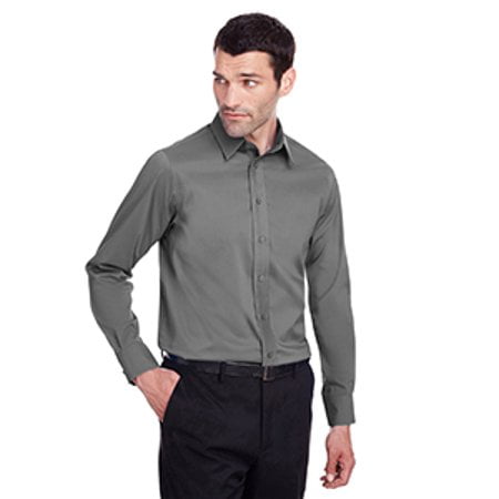 Chemise Ajustée en Broadcloth Extensible Collection Couronne pour Hommes DG560