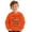 Orange, variant on JIAYUE Boys Crew Neck Sweatshirt Dinosaur Alphabet Graphic Print Long Sleeve Pullover Tops for Gathering Wear,5-6 Years
