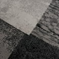 thumbnail image 3 of eRug Outlet Montage Collection Modern Abstract Area Rug (7x10 feet) - 6'6" x 9'4", Grey, 3 of 6