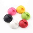 thumbnail image 4 of ziyahi 6pcs Silicone Multipurpose Cable Clamp Wire Clips Holder Organizer for PC Desktop Color Random, 4 of 8