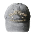 thumbnail image 1 of Tong Versatile Washed Dad Hat With Faux Embroidery Baseball Cap, 1 of 4