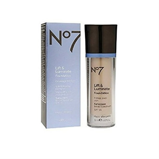 boots no7 lift & luminate foundation warm beige - Walmart.com - Walmart.com