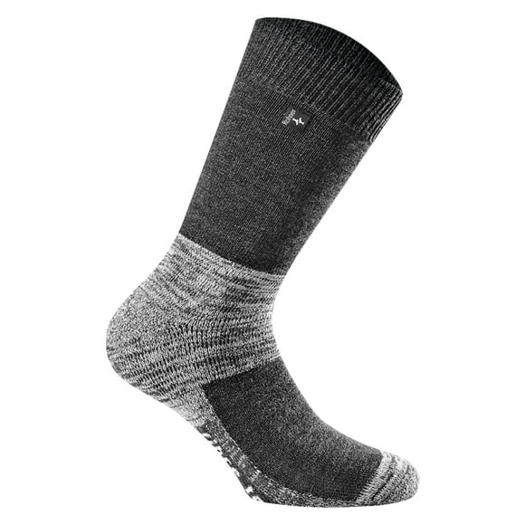 Rohner Advanced Socks Chaussettes de Randonnée Unisexes - Technologie Fibre, avec Laine Mérinos Noir 39-41 (5.5-7 UK)