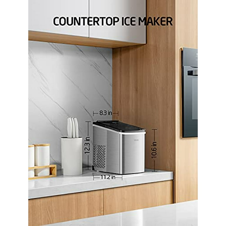Silonn SLIM01B 2 Liters Countertop Ice Maker - Black for sale online