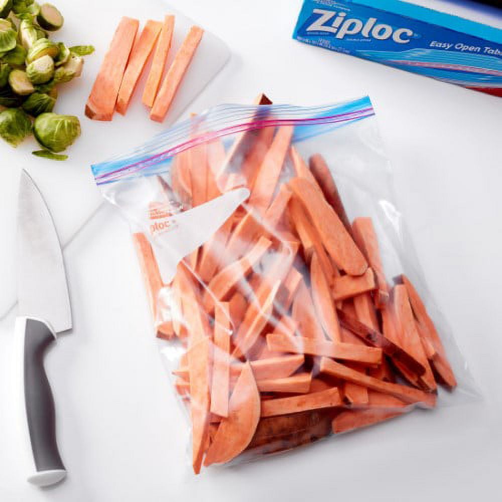 250 pieces Ziploc Gallon Size BaG- Double Zipper - Food & Beverage Gear