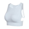 thumbnail image 1 of Sujetador deportivo de malla con aros para mujer: doble capa, nailon-spandex, tallas S-XXL, yoga/running/fitness, 1 of 7