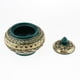 thumbnail image 5 of Joyero de madera, caja de almacenamiento de madera para joyas, pendientes, anillos, collares. Verde, 5 of 9