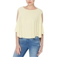 thumbnail image 1 of Blusa de punto circular Catherine Malandrino para Mujer Amarillo Grande, 1 of 2