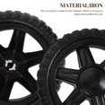 thumbnail image 4 of LOVEVER Accessoires Chariot de Magasinage Monte-Escaliers Roues Chariot en Fer Multifonction 2 Pcs, 4 of 6