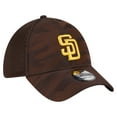 thumbnail image 3 of Youth New Era Brown San Diego Padres Camo 39THIRTY Flex Hat, 3 of 5
