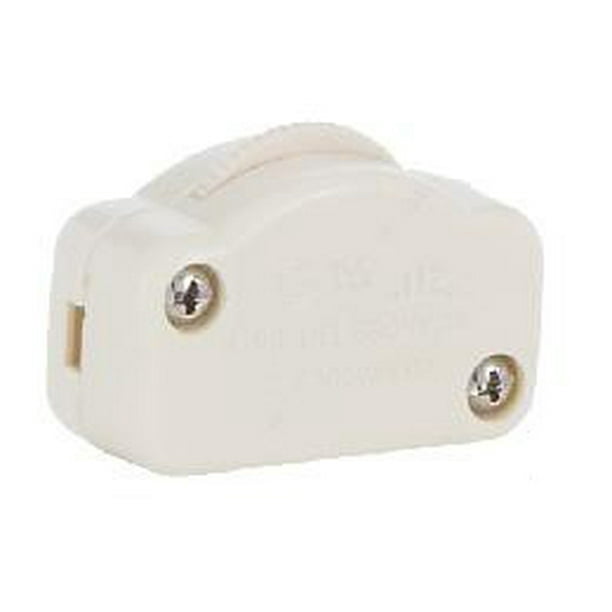B&P Lamp Ivory HiLow Inline Rotary Dimmer Switch