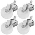 thumbnail image 3 of TEHAUX 4-Pack Replacement Swivel Caster Wheels for Cart, Multi-Color Heavy Duty Material, 3 of 6