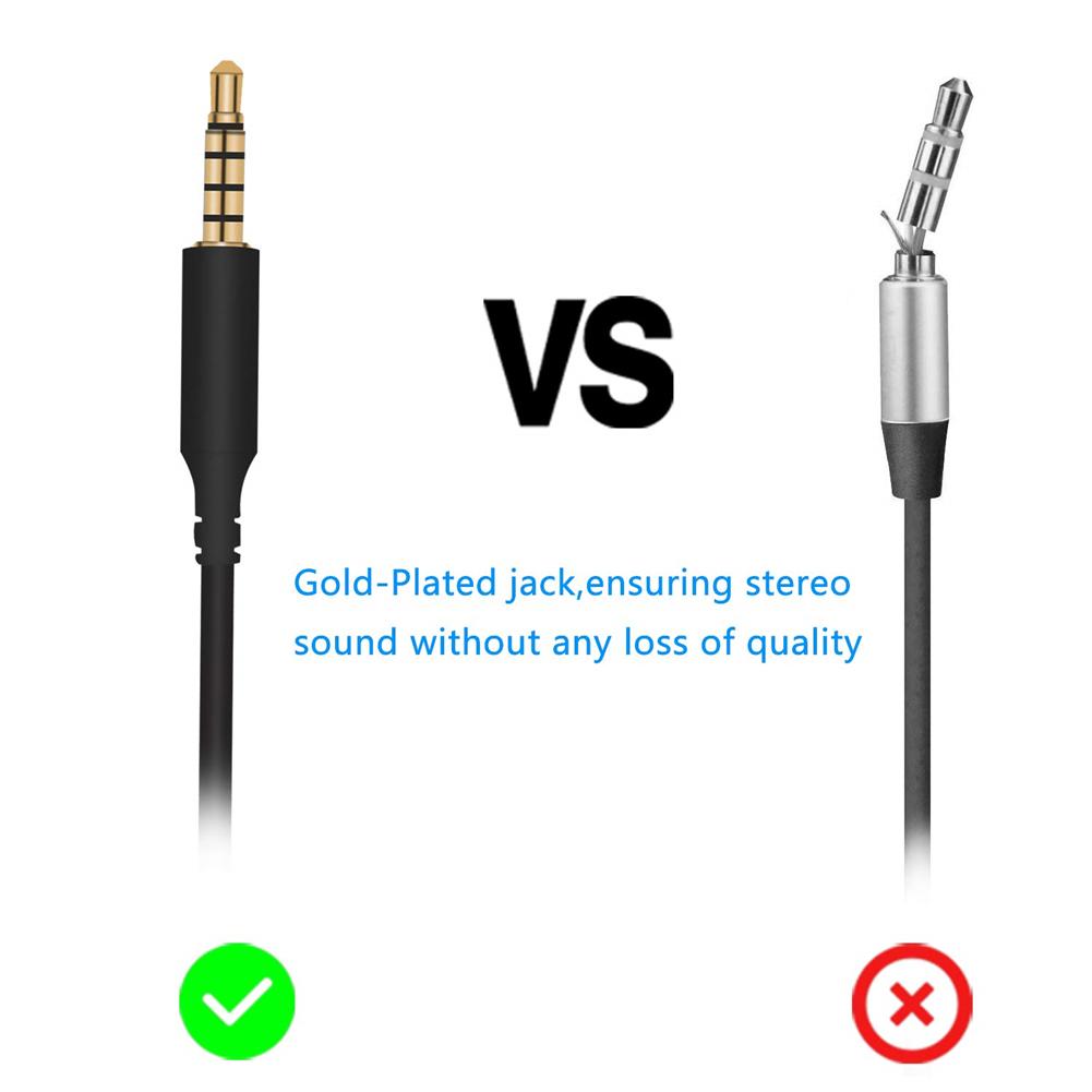Gaming Headset Audio Cable Audio Aux Chat Cable Cord For Astro A10 0 A30 A50 Headset