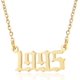 thumbnail image 1 of Collar con colgante de número de año de nacimiento, acero inoxidable, número dorado, collar de cumpleaños, cadena, joyería para mujeres y niñas, 1 of 6