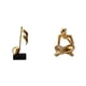 thumbnail image 1 of Figura Decorativa De Resina Con Forma De Nota Musical, Adorno Abstracto Para Mesa, Centro De Mesa, Escritorio, Chimenea, Sala De Estar, Estante, Oficina O Librero. Ideal Como Regalo De, 1 of 8